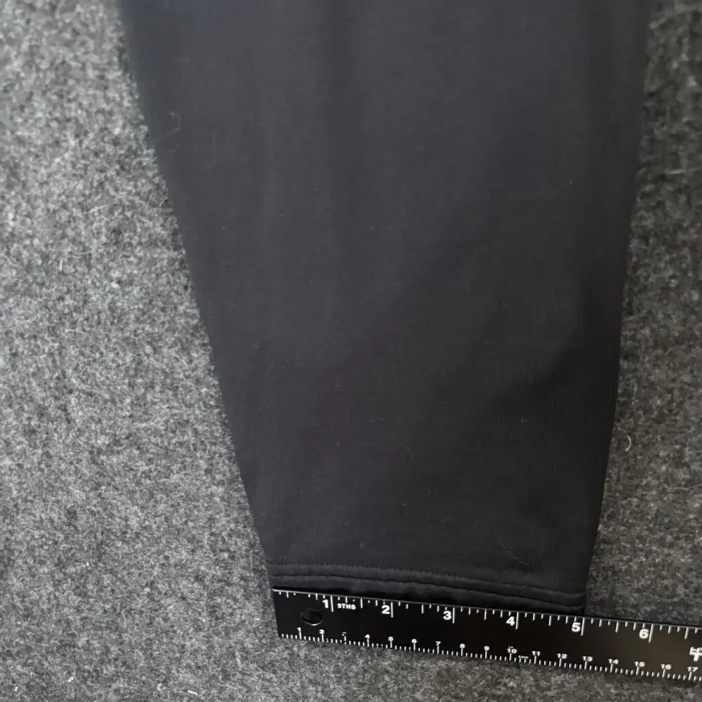 Duluth Trading Co Devil Track Fleece Base Layer Pants Men's XLx32 Black Stretch